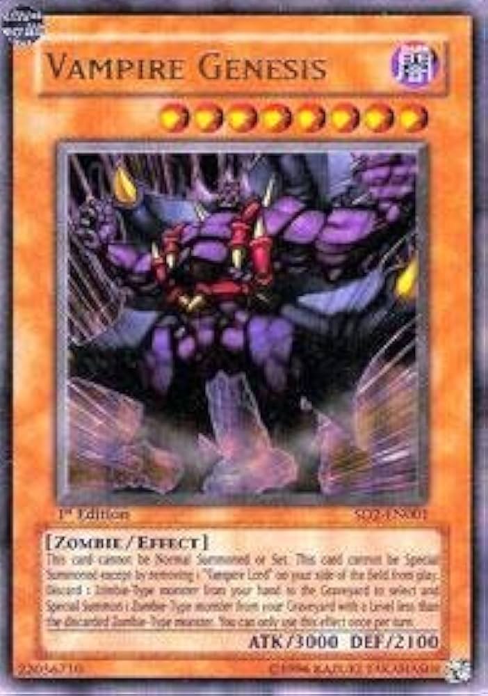Amazon.com: Yu-Gi-Oh! - Vampire Genesis (SD2-EN001) - Structure