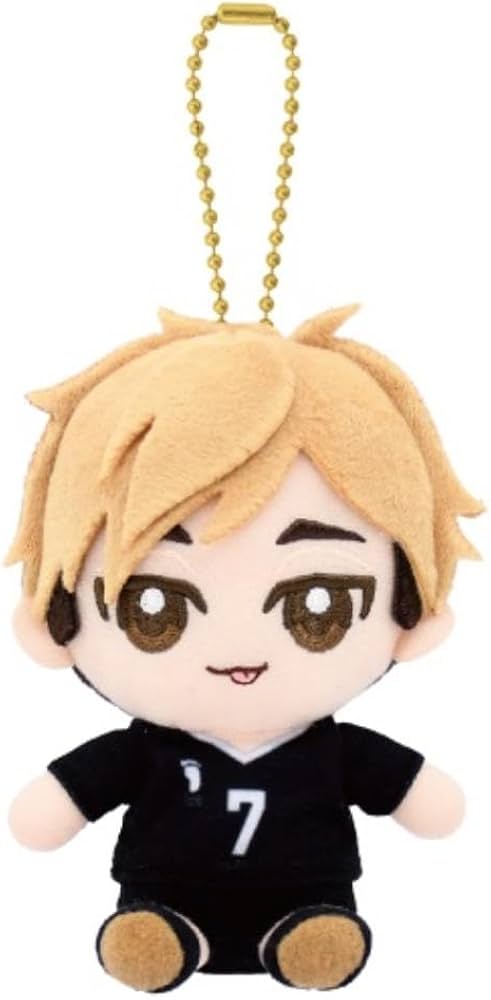 Amazon.co.jp: ハイキュー!! 宮侑 Chibiぬいおすわりマスコット : おもちゃ