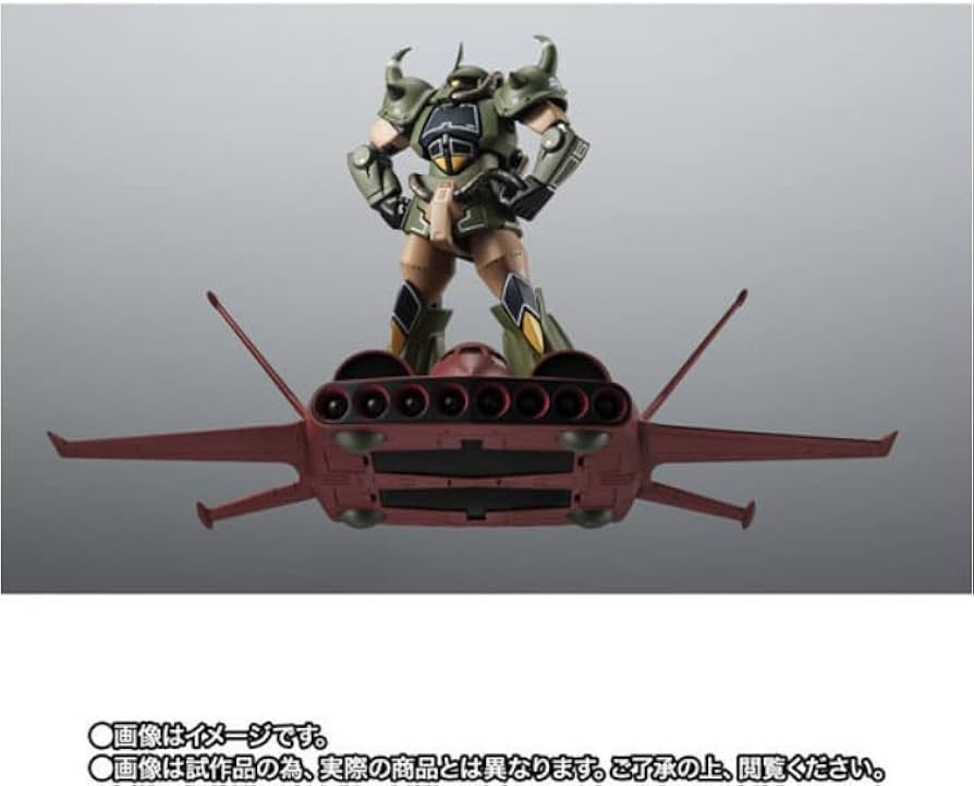 Amazon.co.jp: バンダイ(BANDAI) ROBOT魂 ＜SIDE MS＞ MS-07B グフ＆ド