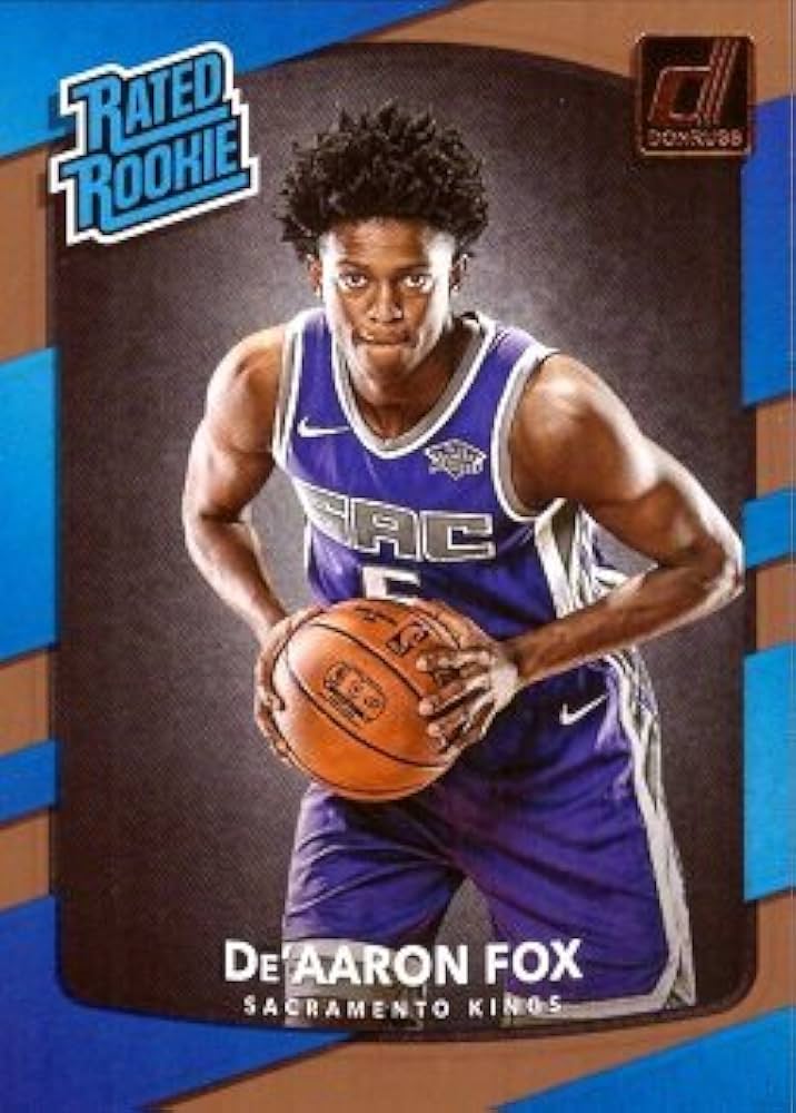 Amazon.com: 2017-18 Panini Donruss Basketball #196 De'Aaron Fox