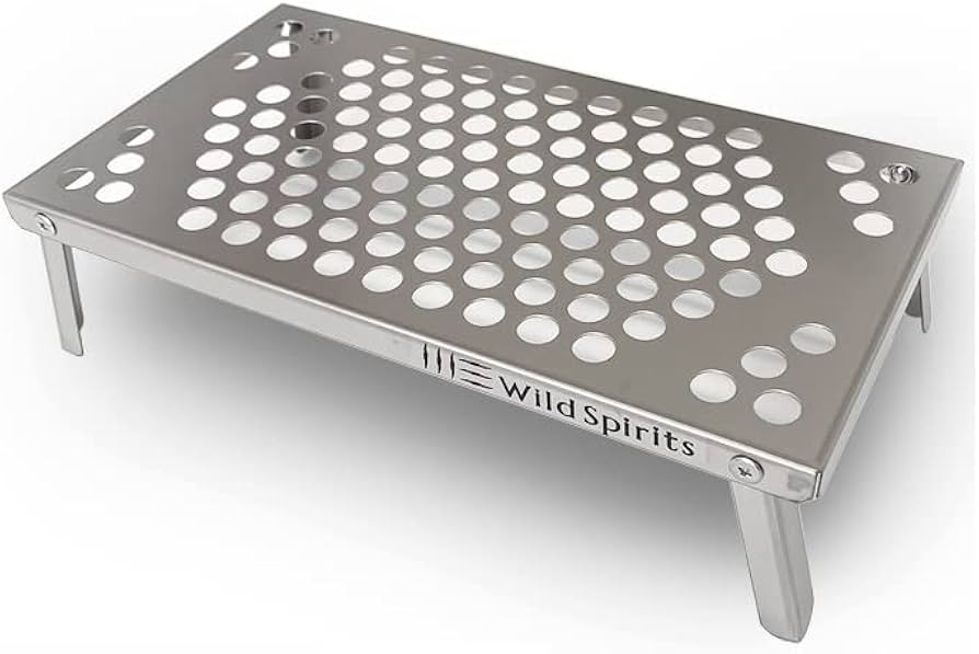 Amazon.co.jp: チタン製登山テーブル 軽量 100g以下 登山用 UL ソロ