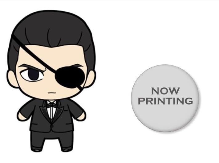 Amazon.co.jp: 龍が如く 0 ぬいぐるみ＆缶バッジセット 真島 吾朗