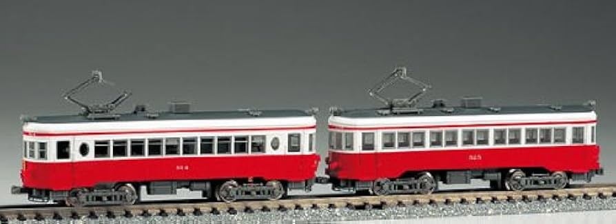Amazon | Nゲージ NT62 名鉄 モ510/520形 簡易急行塗装 (2輌セット