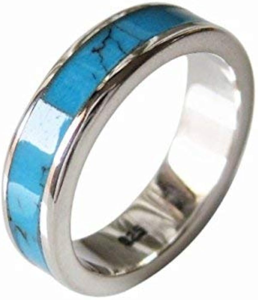 Amazon | ターコイズリング(2)15号 シルバー925 銀 指輪 リング