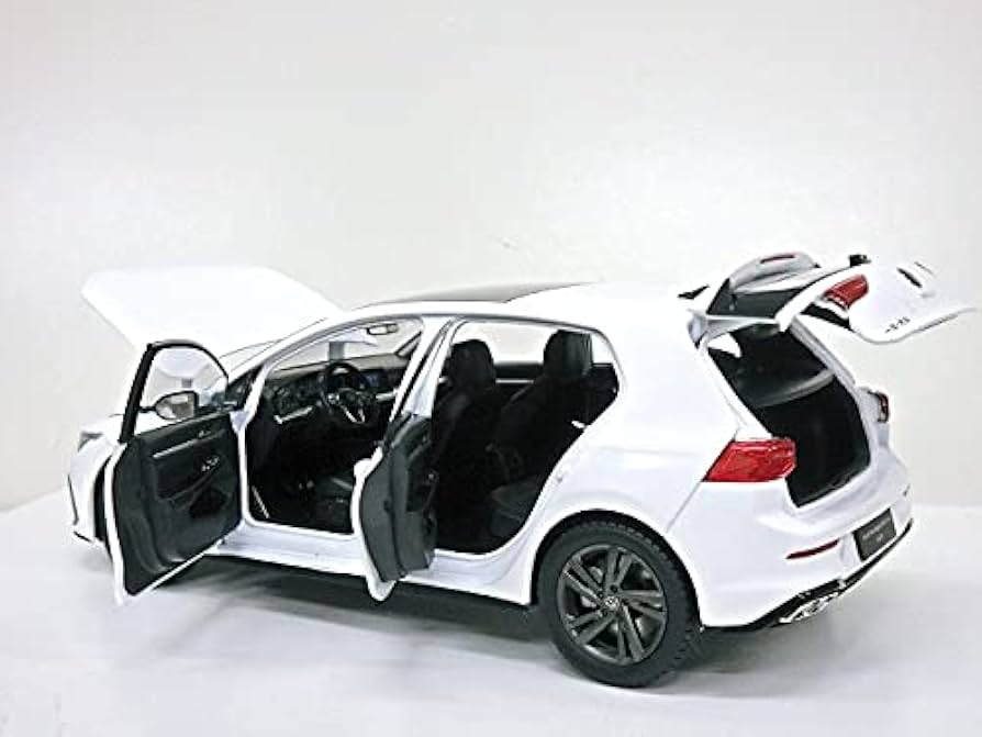 Amazon | VW特注 1/18 フォルクスワーゲン ゴルフ R-Line (ホワイト