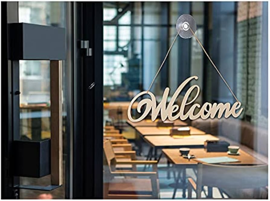 Amazon.co.jp: ドア飾り 看板 文字 壁飾り 玄関飾り おしゃれ Welcome