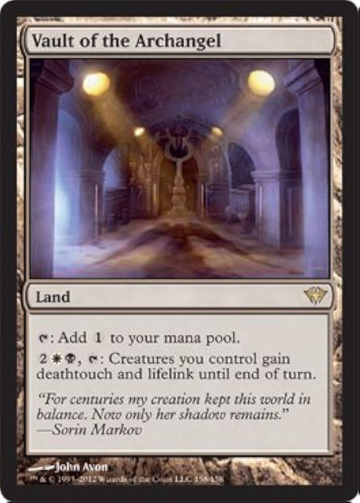 Amazon.com: Magic: the Gathering - Vault of The Archangel (158
