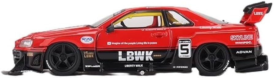 Amazon.com: Diecast Model Car Compatible with Mini GT 1:64 Nissan