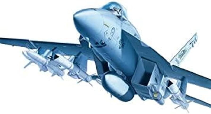 Amazon.com: Italeri F/A-18E Super Hornet Model Kit : Arts, Crafts
