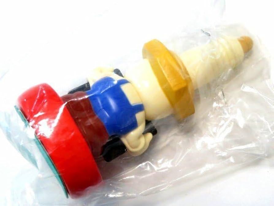 Amazon.co.jp: 当時物 NGK プラグ坊や ソフビ 人形 13cm スパーキー