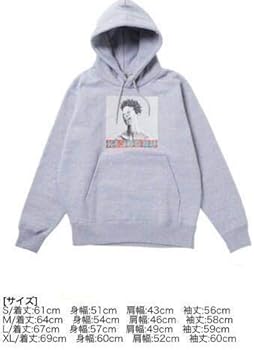 Amazon.co.jp: King gnu 白日 HARD REMIX HOODIE パーカー グレー M