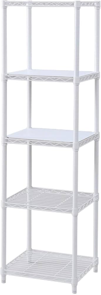 Amazon｜山善(YAMAZEN) ラック スチールラック本体 棚 5段 ハイタイプ