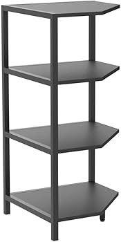 Amazon｜VECELO コーナーラック コーナーシェルフ 収納ラック 4段