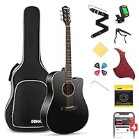 Amazon | Donner アコースティックギター 初心者セット スプルース製