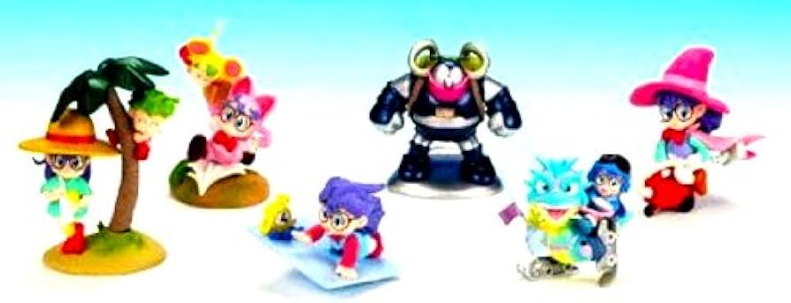 Amazon.co.jp: ガシャポン HG Dr.スランプ アラレちゃん 全6種セット