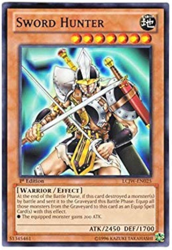 Amazon.co.jp: 遊戯王 英語版 LCJW-EN025 Sword Hunter ソードハンター