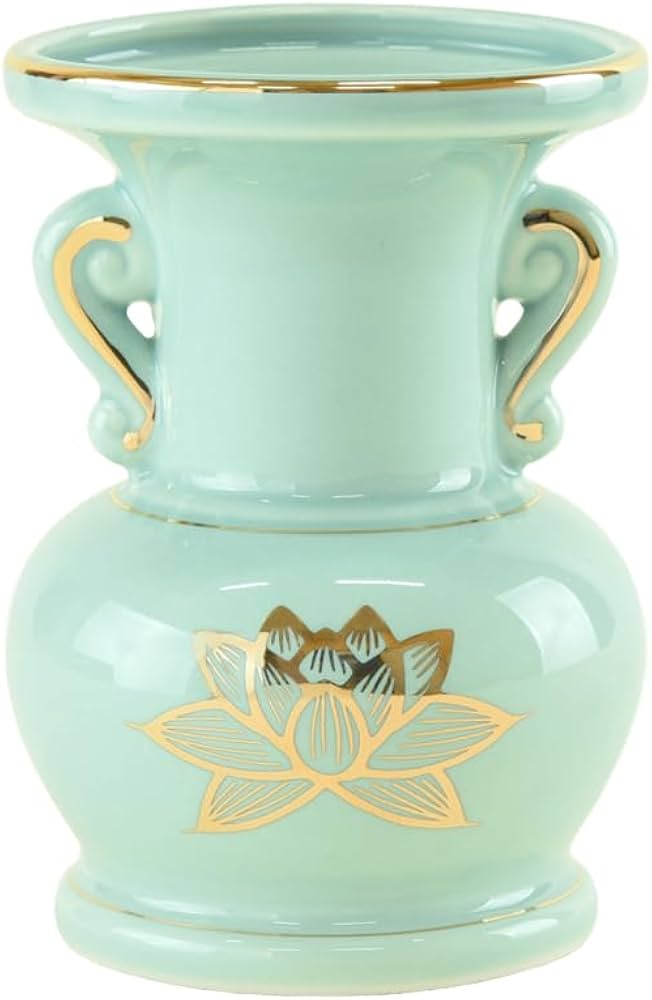 Amazon｜【お仏壇のはせがわ】 仏具 花瓶 花立て 仏具 仏壇 花瓶 陶器