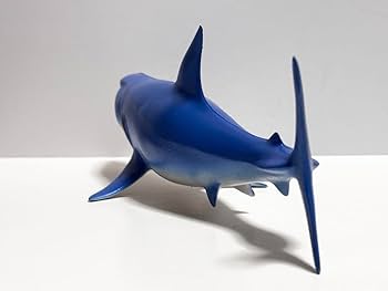 Amazon.co.jp: ひでさん サメ 青 灰 黒 3体セット ホオジロザメ ソフビ