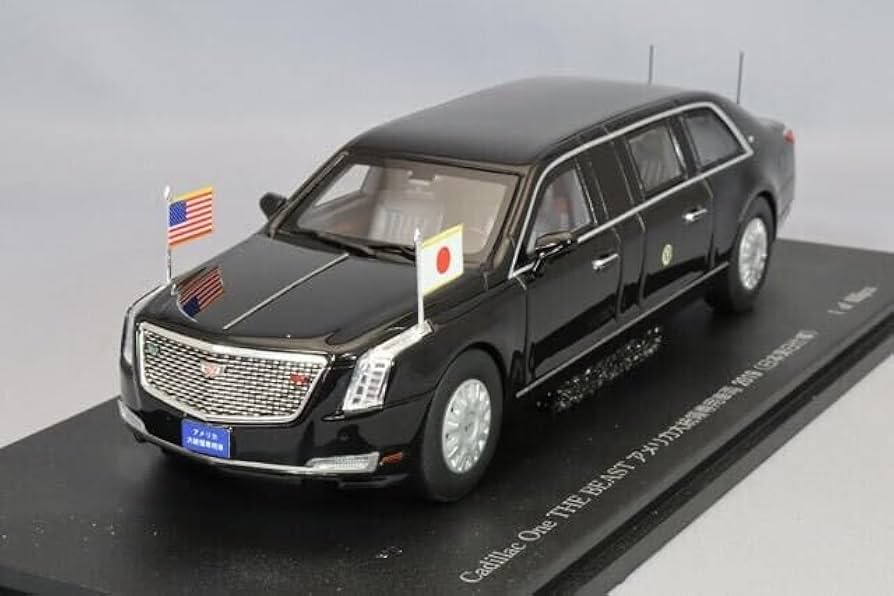 Amazon.co.jp: 1/43 キャデラック ワン THE BEAST 2019 アメリカ大統領