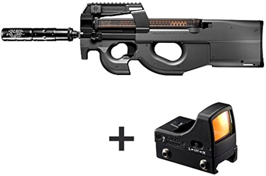 Amazon | FN P－90 TR サイレンサー付 純正ドットサイトセット