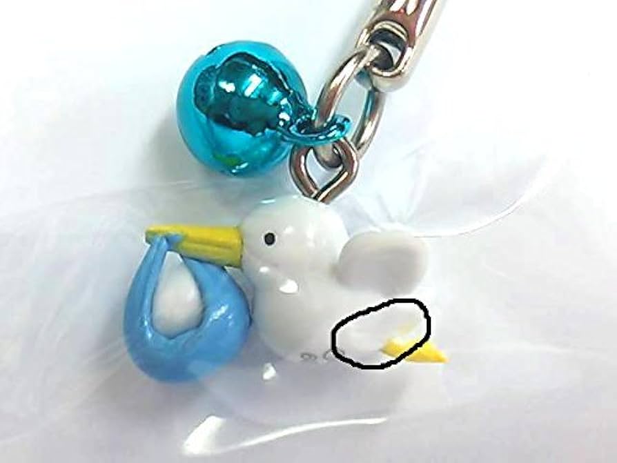 Amazon | ビッグスター ハローキティ こうのとりキティ 根付け