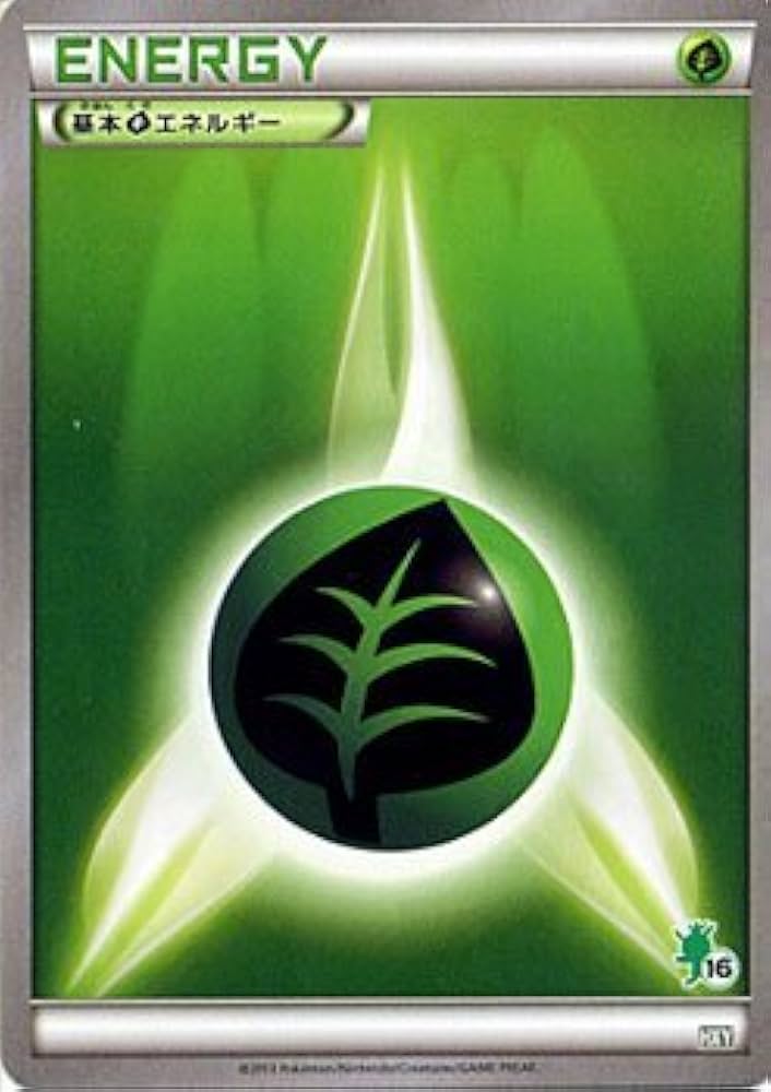 Amazon.co.jp: ポケモンカードゲーム 草エネルギー/XY「はじめてセット