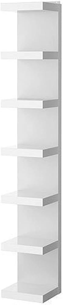 Amazon｜IKEA ラック ウォールシェルフ ユニット ホワイト｜オープン