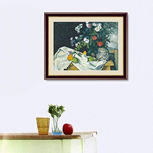 Amazon.co.jp: ポール・セザンヌ『花と果物のある静物』高精彩工芸画+