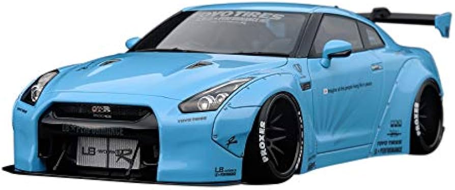 Amazon | イグニッションモデル 1/18 LB WORKS GT-R (R35) ブルー