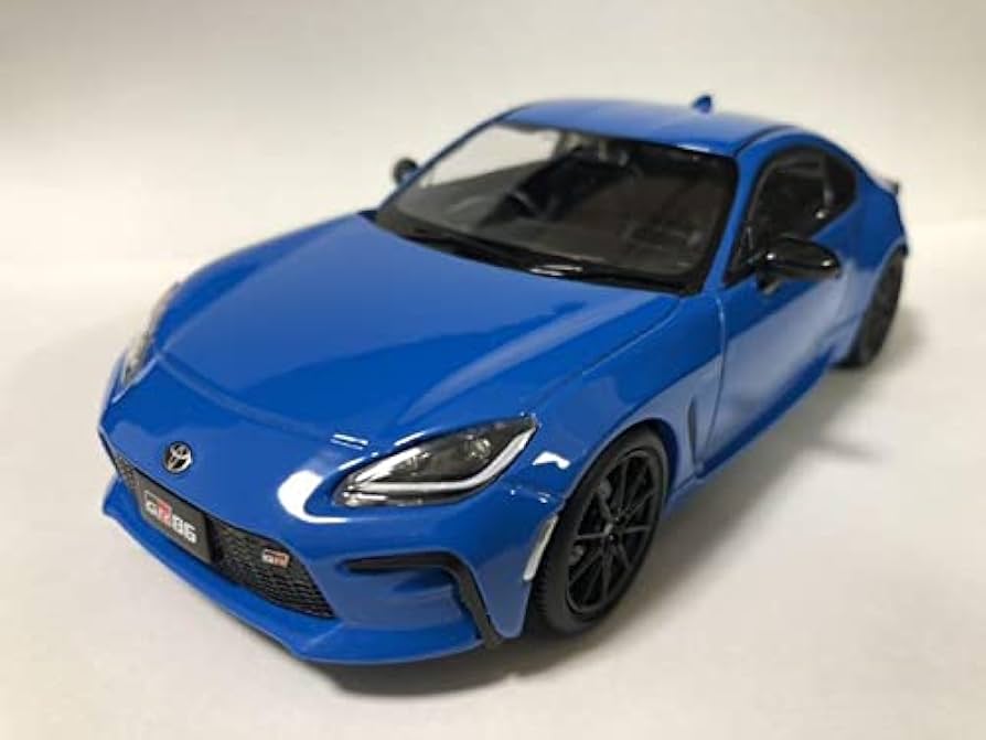Amazon | 1/30 トヨタ GR86 ブライトブルー カラーサンプル ミニカー