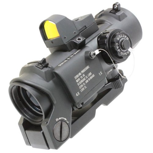 Amazon | UFC ELCAN SpecterDR 4x固定タイプ スコープ ドットサイト付