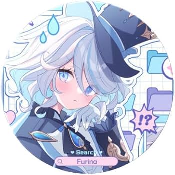 Amazon | 原神 フリーナ 缶バッジ ブローチ 10点セット おしゃれ