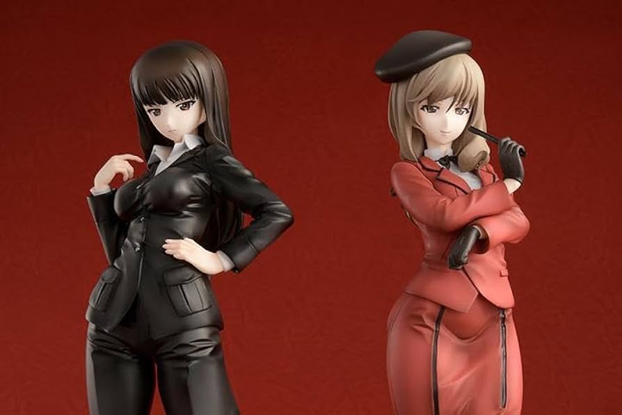 Amazon.co.jp: ガールズパンツァー 西住しほ島田千代 フィギュア