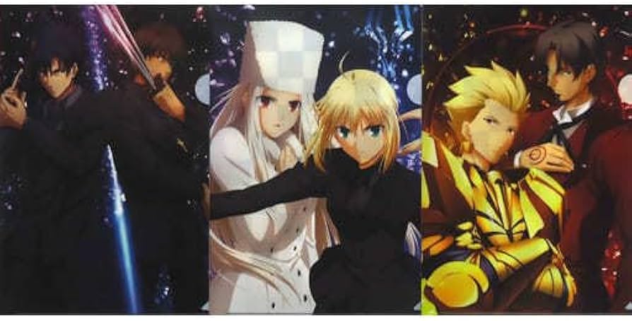 Amazon.co.jp: クリアファイル FGO Fate/Zero ローソンHMV限定 3枚組 C