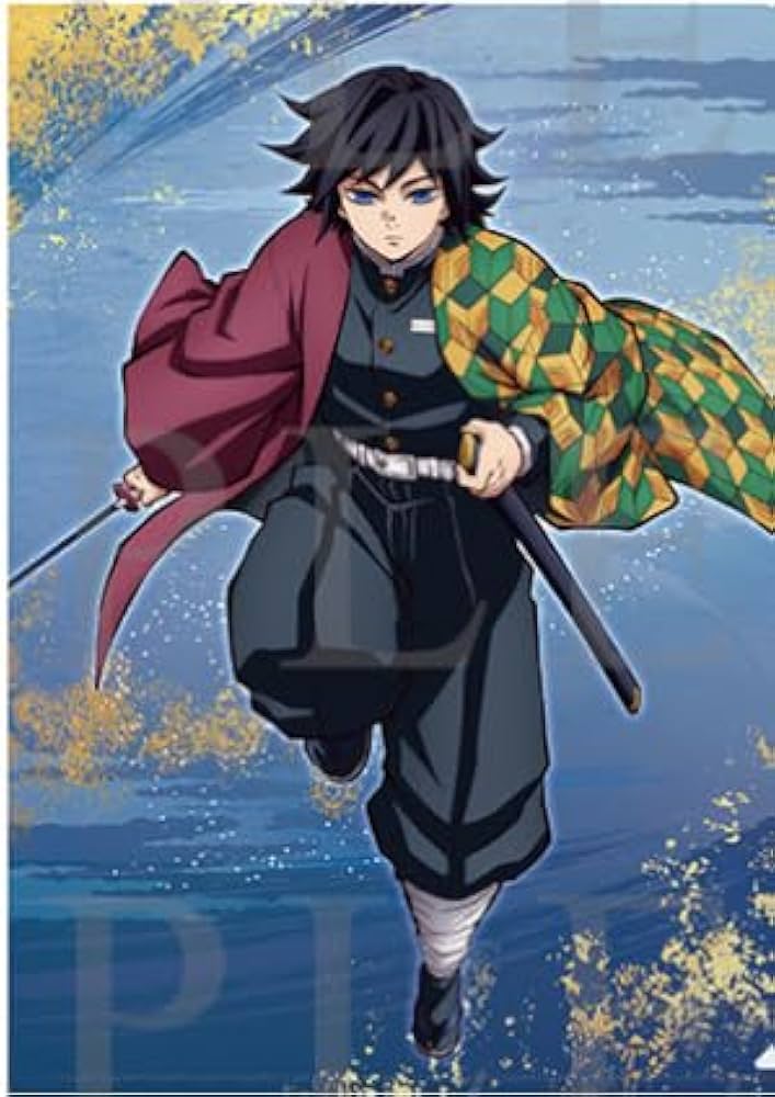 鬼滅の刃 柱稽古編 冨岡義勇 KVアナザーカット 等身大タペストリー 鬼