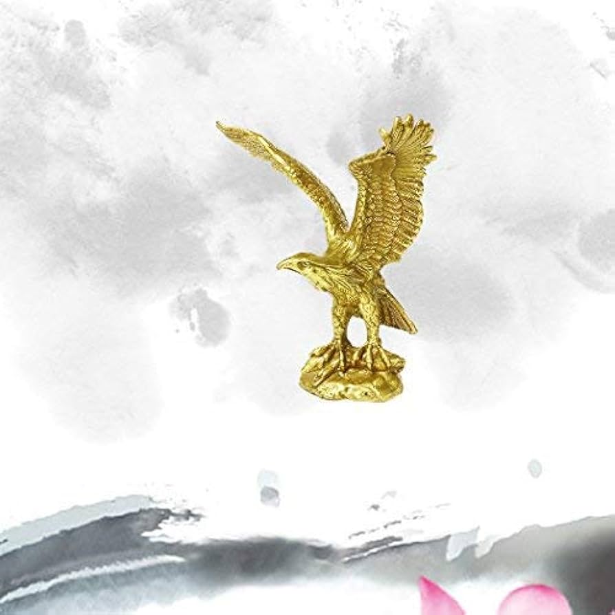 Amazon.co.jp: DOUKI YA 風水グッズ 飛び鷹 たか とび 置物 縁起物 魔