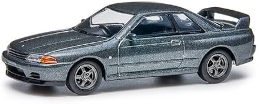 Amazon.co.jp: SKYLINE GT-R R32 1/64スケール モデルカー ガングレー