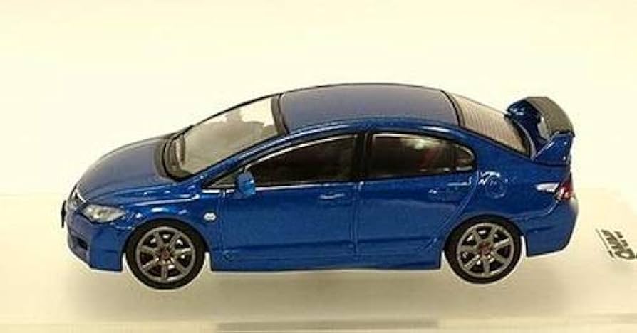 Amazon | Inno Models 1/64 ホンダ シビック Type-R FD2 ブルー 完成品