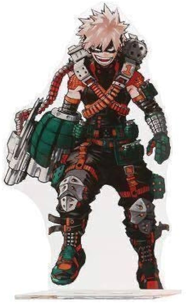 Amazon.co.jp: 僕のヒーローアカデミア アクリルMEGAフィギュア 爆豪