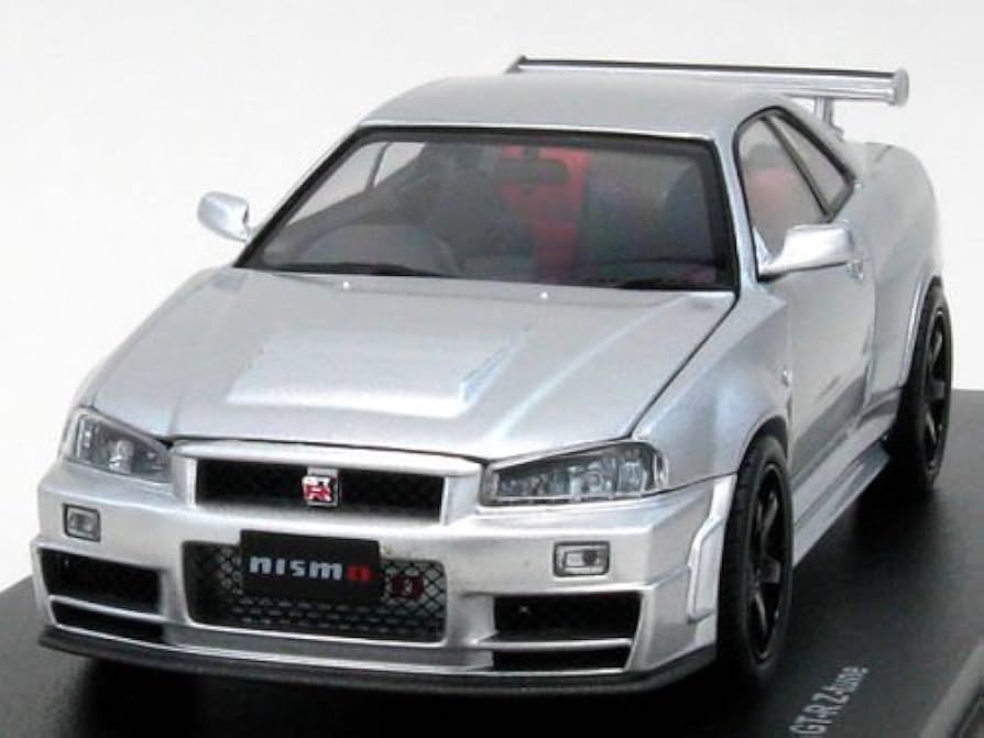 Amazon | 京商オリジナル 1/43 ニスモ GT-R (R34) Z-TUNE/シルバー