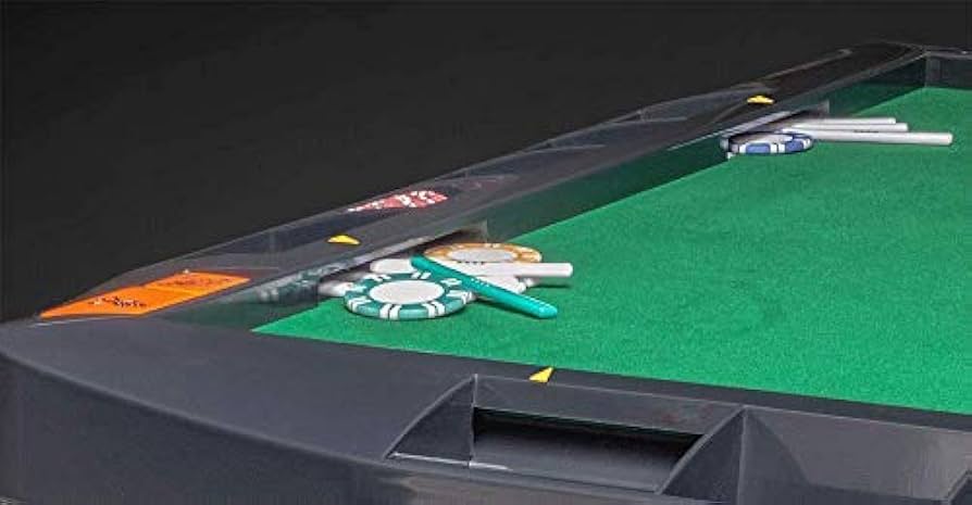 Amazon.co.jp: 瞬間点棒収納システム搭載 折りたたみ式手積麻雀卓「ぽ