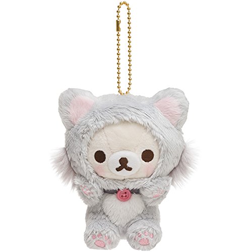 Amazon.co.jp: リラックマ コリラックマキャット ぶらさげぬいぐるみ