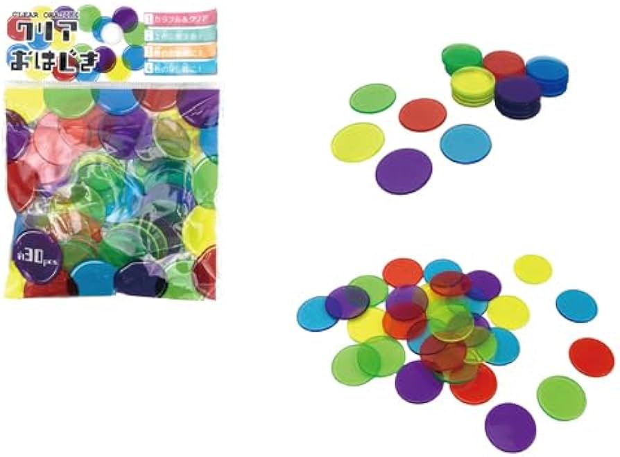 Amazon.co.jp: クリアおはじき 【まとめ買い108個セット】 ポニー