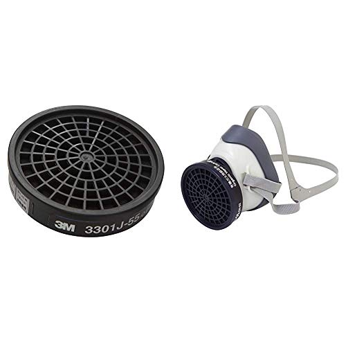 Amazon | 3M 吸収缶 3000シリーズ 有機ガス用 3301J-55 3M 防毒マスク