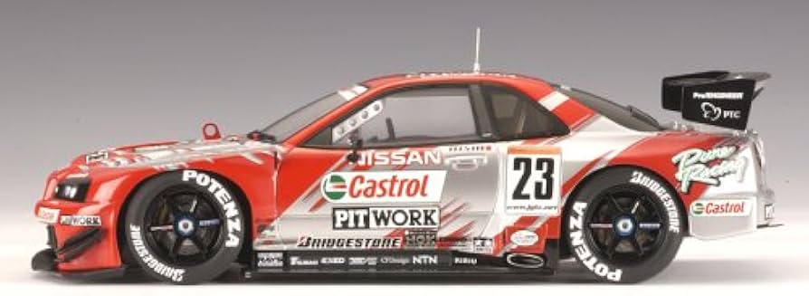 Amazon | AUTOart 1/18 NISSAN SKYLINE R34 GTR JGTC 2002 