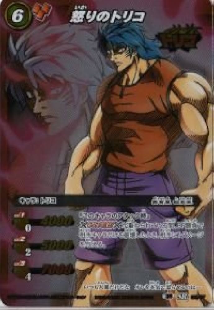 Amazon.co.jp: ミラクルバトルカｰドダス ミラバト トリコ TR01 怒りの
