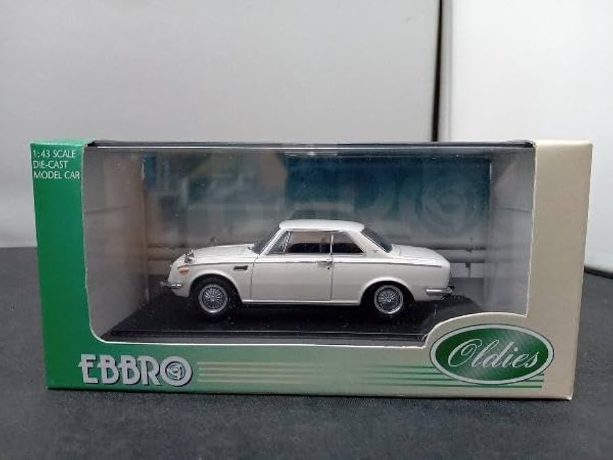Amazon | EBBRO 1/43 ミニカー 1600GT 1967 (ホワイト) エブロ