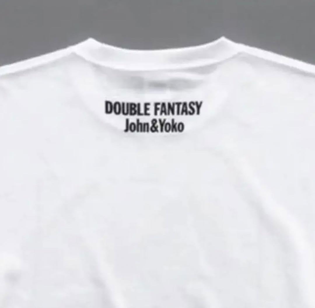 Amazon.co.jp: Mサイズ ジョンレノン オノヨーコ Tシャツ 白T ダブル