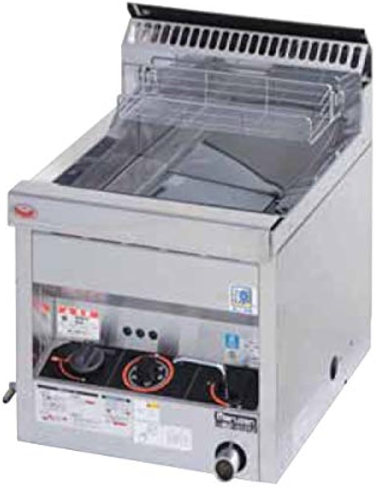 Amazon | 業務用フライヤー マルゼン 涼厨ガスフライヤー 卓上型 MGF