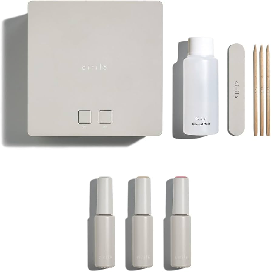 Amazon | cirila（シリラ） ジェルネイルキット +1カラー｜爪も肌も